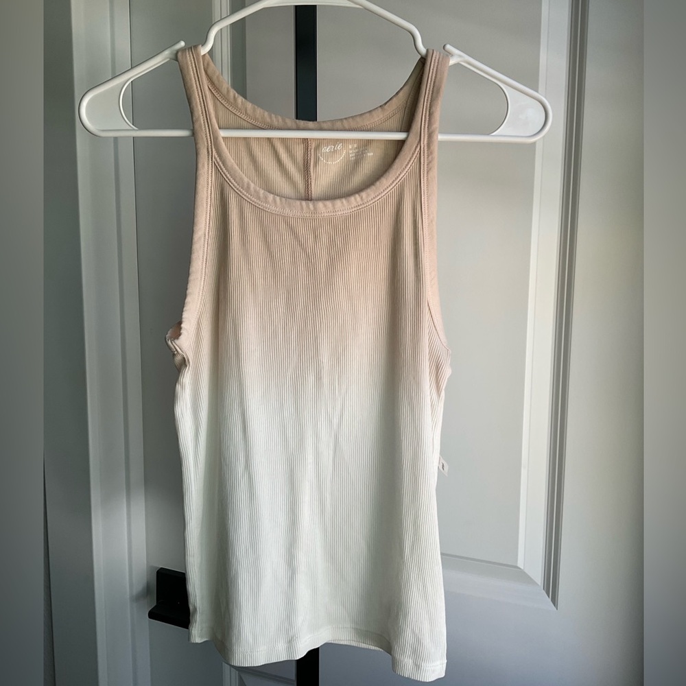 NWT Aerie Ribbed Ombré Tank Top